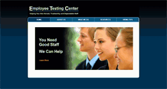 Desktop Screenshot of employeetestingcenter.com